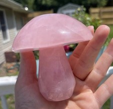 Champignon En Quartz Rose