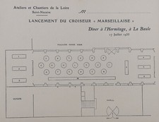 Carte invitation 1935