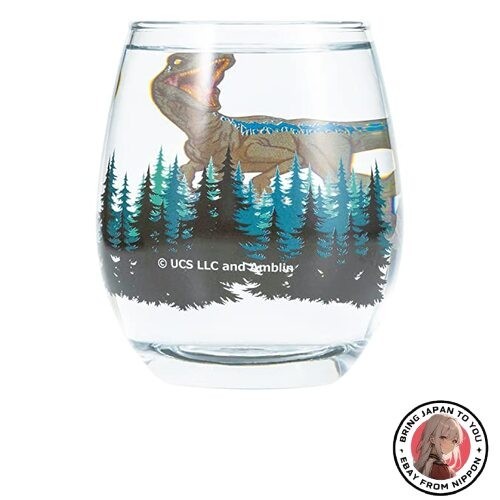 Gobelet verre jurassic - verre, 3d