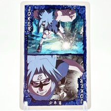 Cartes à jouer Naruto Shippuden #Joker Sasuke Jump Anime Japon F/S Rare Vintage
