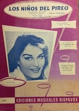 DALIDA PARTITION ESPAGNOLE Los