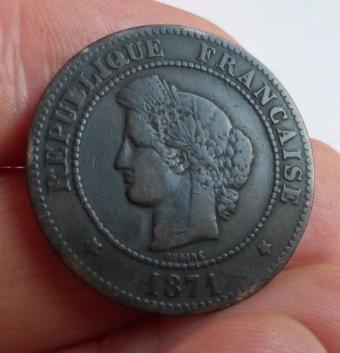 Cérès centimes 1871 k - cérès, 5