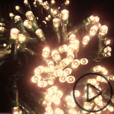 LED Guirlande Lumineuse Avec Lampe-Torche Effet 120 LED Eclairage de Noël Vidéo