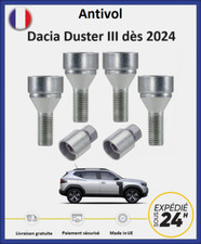 Écrous antivol de roues Dacia