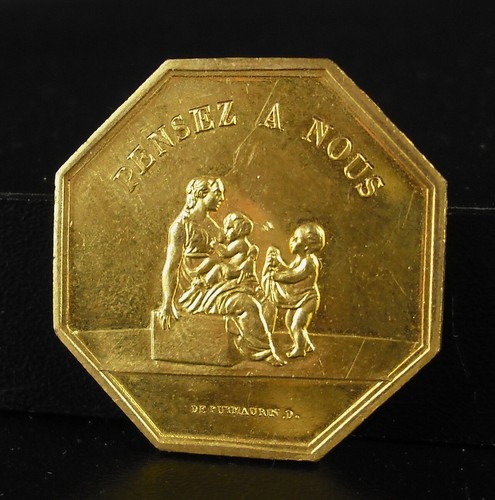 Médaille jeton voeux 1970