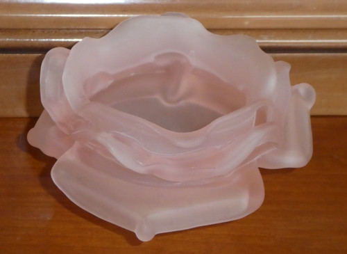 Tulipe rose verre - tulipe, en