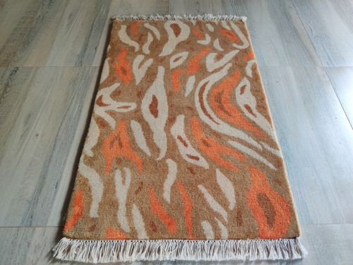 Tapis marron noué - 2, 3