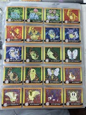 Pokémon Artbox Sticker SET Complet + Foils - Vintage 1999