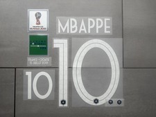 Kit Patch Flocage MBAPPE #10