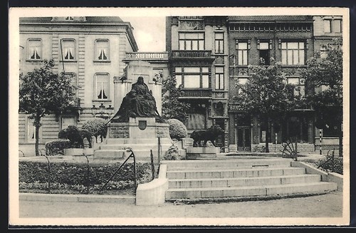 Cpa grammont monument des - grammont,,