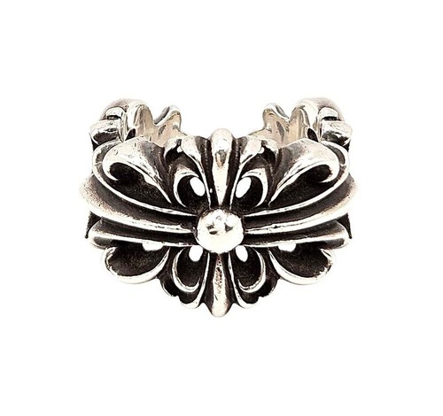 Chrome hearts bague double - chrome,