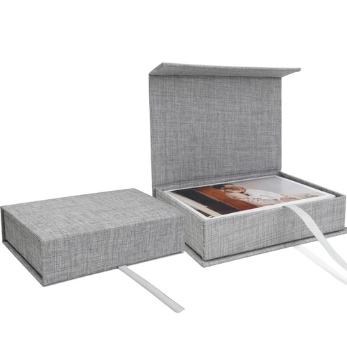 Boite rangement photo lin x - rangement,