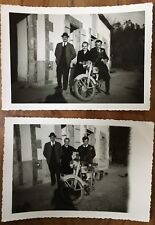 Lot 2 photos Canal du Blavet Maison éclusière, Pluméliau, Morbihan 56 Motobécane