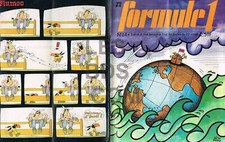 FORMULE 1 ( coeurs vaillants ) 1975 N° 14 avec POSTER ARCHE NOé / JEU OIE