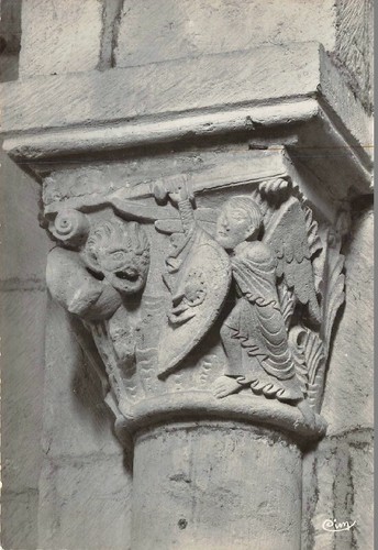 Anzy duc église romane - -,