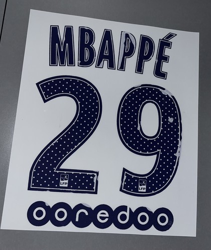 Flocage officiel psg mbappé - officiel,