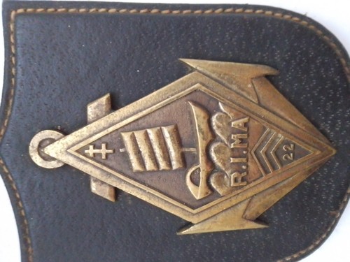 Plaque commemorative 22e - du,