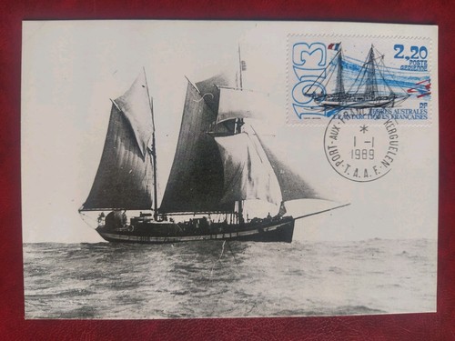 Carte premier jour timbre taaf - jour,