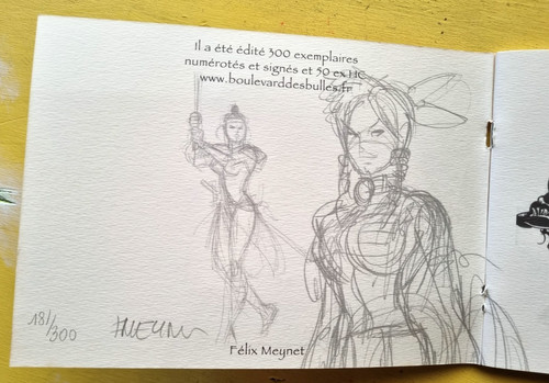Croquis fanfoue dedicace - fanfoue,