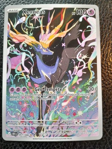 Carte pokémon xerneas - carte, :