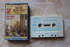 Cassette audio  chansons  Retro 1925-1937