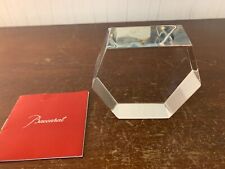 4 serres livres presse papier en cristal de Baccarat (prix à la pièce)