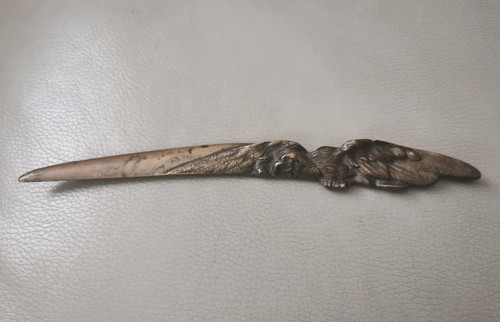 Coupe papier bronze - en,
