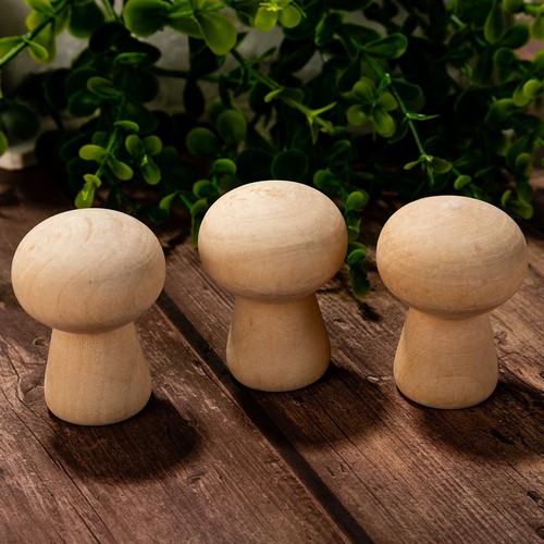 Pcs décor champignon bois - pcs,