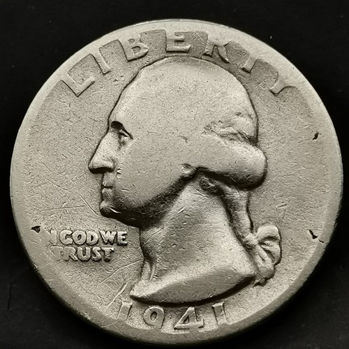 Washington quarter dollar - washington, 1941