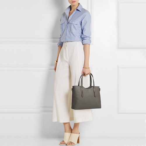 Sac main faux - à, cuir