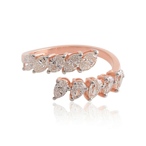 Ancien 18k rose marquise - ancien, or