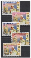 Bénin 2011 Mi. 1651 - 1655