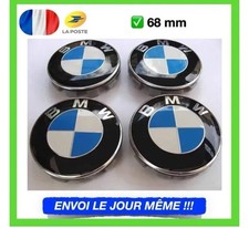 4X Cache Moyeu BMW 68mm Auto