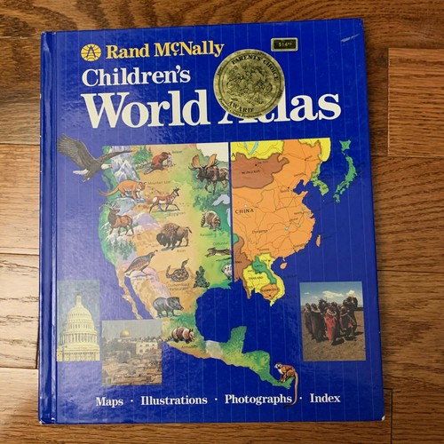 Children world atlas rand - world, by