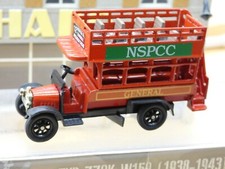 BUS HORNYCROFT 2 ETAGES  "NSPCC" 1/50 OXFORD comme neuf