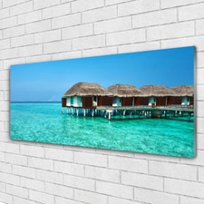 Tableau mural Image sur Plexiglas® 125x50 Architecture Mer
