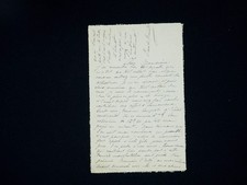 Pierre DE BREVILLE - lettre