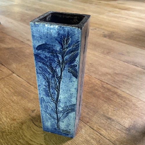 Vase vallauris bleu - bleu, grès