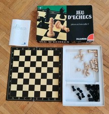 Jeu D Échecs Pièces En Bois