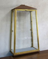 VITRINE de MAGASIN, ancienne vitrine verre et laiton, art déco, SUPERBE & RARE