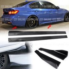 2.2M Noir Brillant Bas de Caisse Kit + Diffuseur Pour BMW 3 Series F30 E90