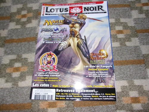 Magazine lotus noir numéro - lotus,