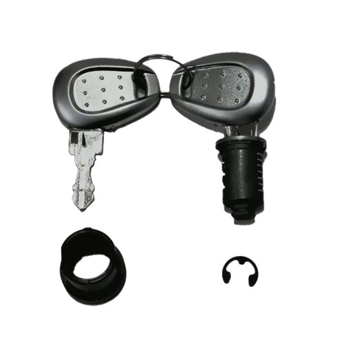 Clé serrure noire pour top - noire,