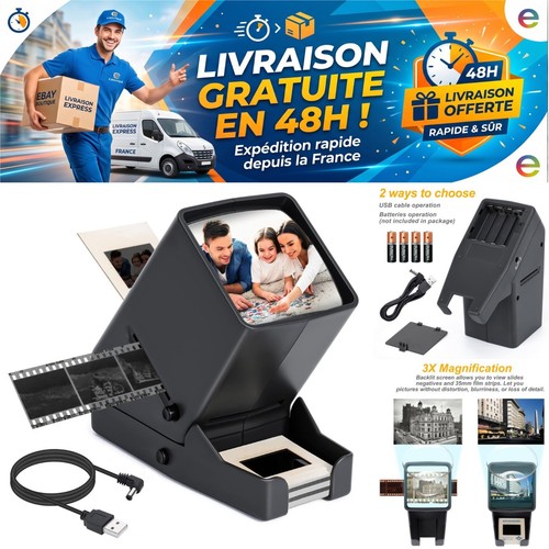 Visionneuse diapositives films