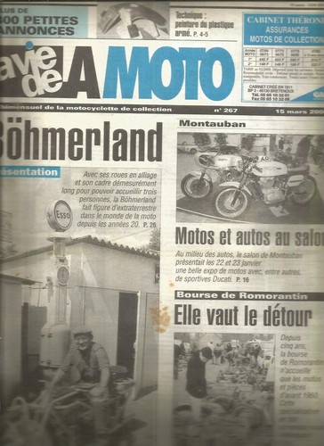 Vie moto n 267 - la, n°267