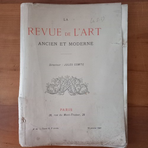 Revue art ancien et - revue,