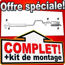 Echappement pour OPEL MERIVA A 1.4 Twinport Silencieux