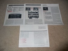 Soundcraftsmen RA7502 puissance Amplificateur Review, 4 Pg , 1981