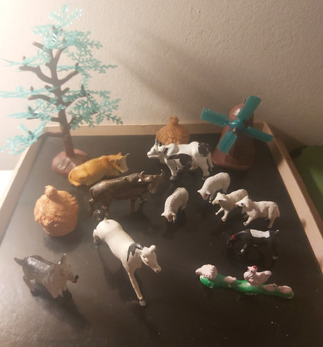 Lot animaux ferme - lot,