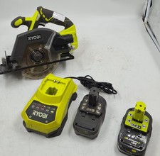 Lot De 4 Ryobi Outils - R18CSP Scie Circulaire, Pour Pièces / Réparation